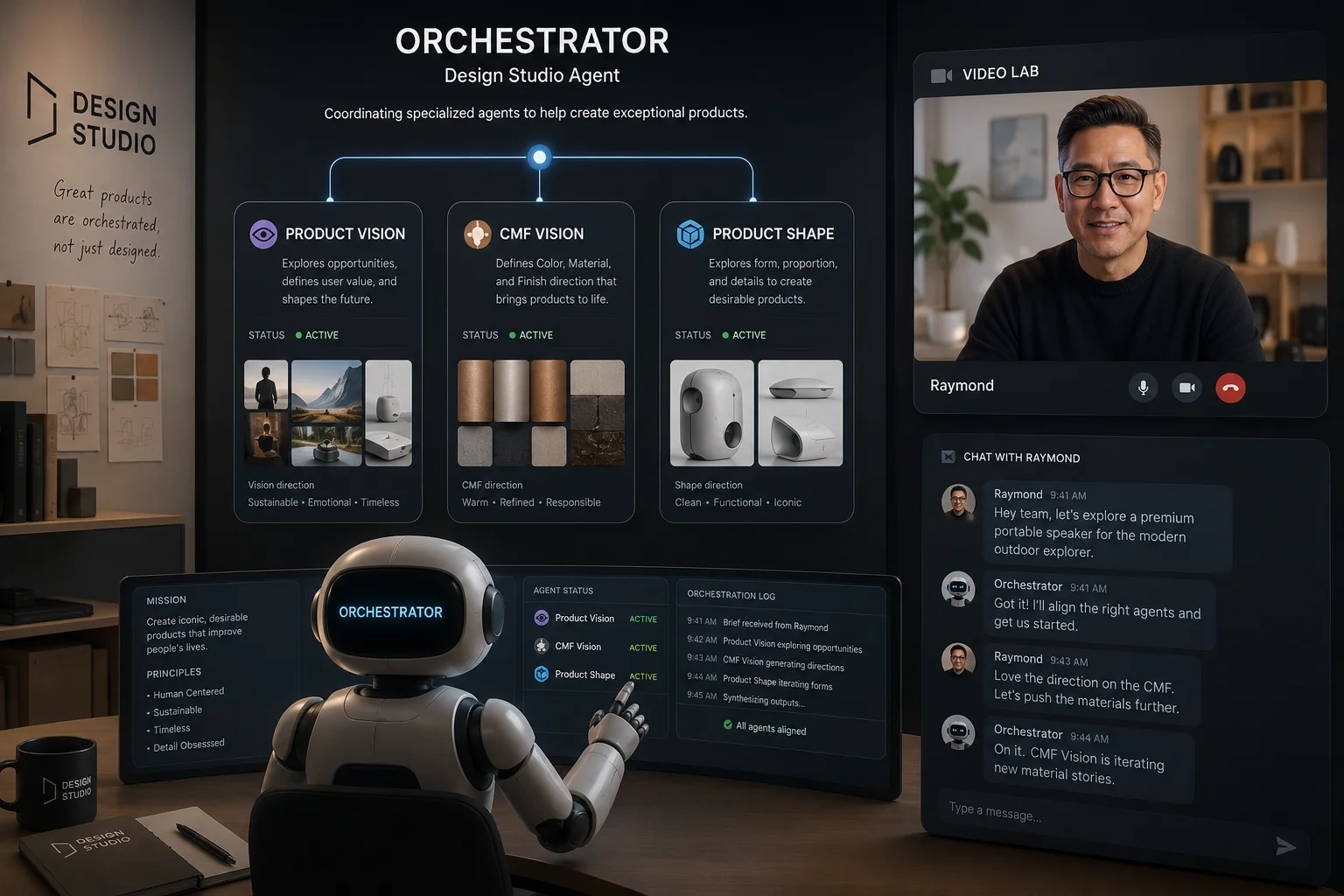 Your New Design Team Is a Network of Agents